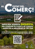 L’Ajuntament posa en marxa una enquesta sobre consum i comerç locals que ha de servir per impulsar noves mesures dinamitzadores