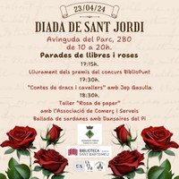 Tot a punt per viure plegats una festiva diada de Sant Jordi