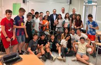 Tallers de sensibilització ambiental sobre l'aigua i concurs de dibuix a l'Institut en el marc del programa EDUCASSA
