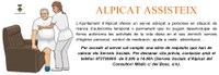 ‘Alpicat assisteix’, un servei de l’Ajuntament per a persones en situació de manca d’autonomia temporal o permanent