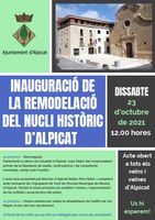 Alpicat celebra aquest dissabte la inauguració de la remodelació del nucli històric amb un acte obert a tot el poble