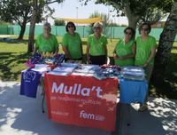 Celebració del Mulla't per l'esclerosi múltiple amb el suport de l'Associació de Dones