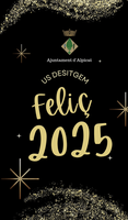 L'AJUNTAMENT D'ALPICAT US DESITJA UN FELIÇ ANY NOU!!