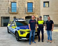 Lliurament del nou cotxe per als Agents Municipals 