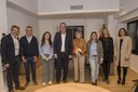 Recepció de l’Ajuntament a l’ex presidenta del Parlament, Carme Forcadell